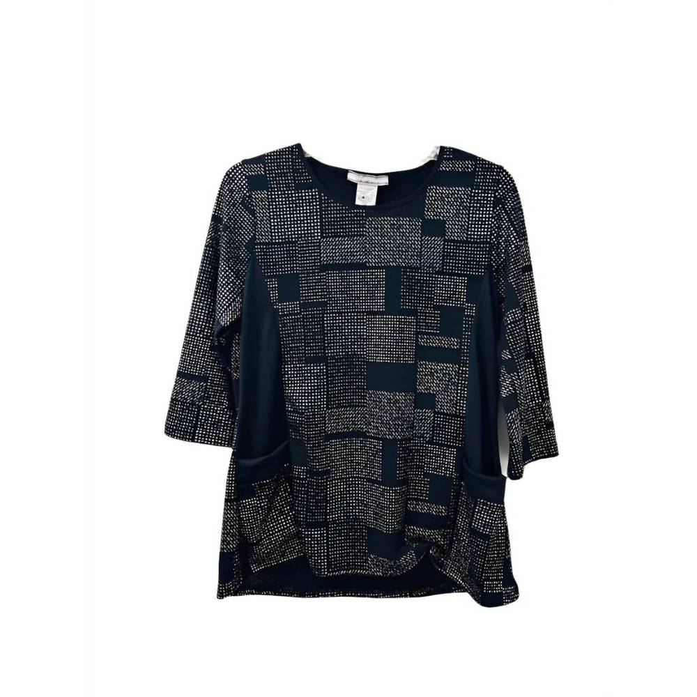 NEW VARIATIONS women's top in black